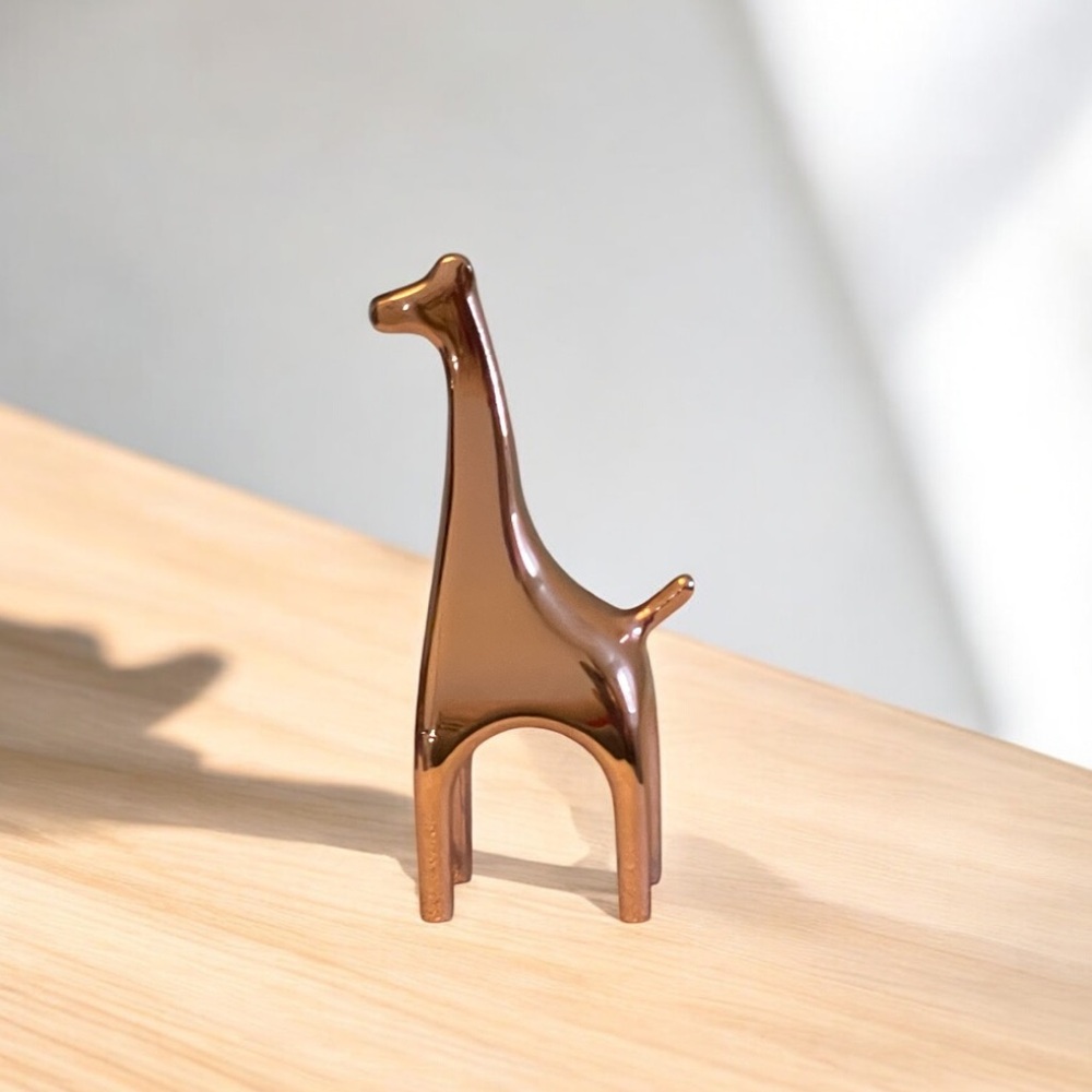 NWOT Umbra Rose Gold Giraffe Jewelry Holder - Picture 2 of 9